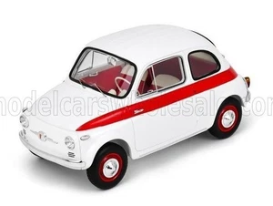 Fiat - 500 Sport 1958 Maßstab 1:18 weiß rot von Schuco #18U00024 - Bild 1 von 1