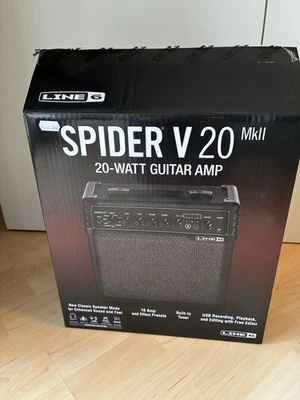 Line6 Spider v 20 MKII Gitarrenverstärker, E-Gitarre, mit Effekten - Bild 1 von 4