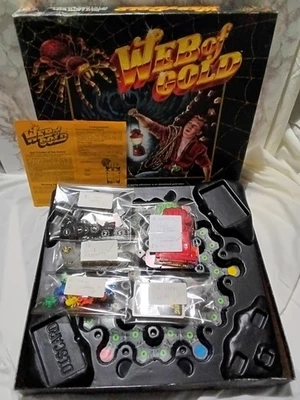 100% WEB OF GOLD 3D Board Game 1989 Vintage TSR boardgame - 100% Complete -Used - Image 1 of 4