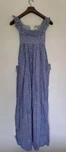 Vintage Laura Ashley 1970s Made In Wales Dress Floral Milkmaid Cottagecore 10 - Picture 1 of 12