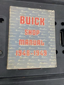 1948-1949 BUICK Shop Manual Original Service Book - Picture 1 of 7