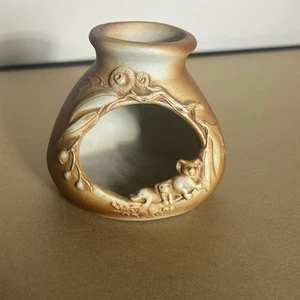 Australische Swagman Keramik Kerze Teelicht Salz Schwein signiert und nummeriert - Bild 1 von 6