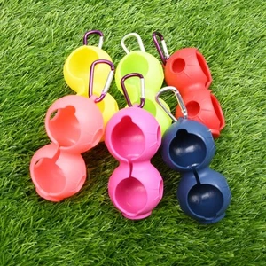 Zuverlässiger Golfballträger Silikonhülle hält 2 Bälle 6 Farben verfügbar - Picture 1 of 15