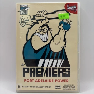 Afl Premiers 2004 Port Adelaide (DVD, 2004) As New Sports - Image 1 of 3