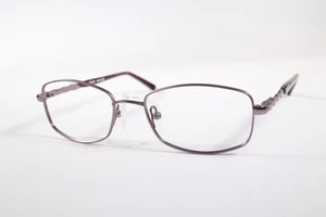 Ferucci Eyeglasses 1772 Womens Purple Full Rim Metal Eyewear Glasses Frames - Picture 1 of 4