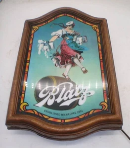 Blatz Beer Lighted Sign - Picture 1 of 4