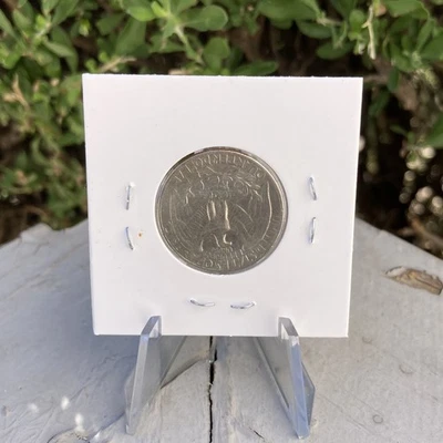 1967 - U.S. Quarter George Washington 2x2 25 Cents Circulated (READ) - Image 1 of 3