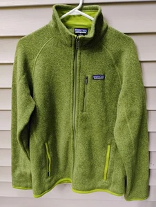 Patagonia Mens Better Sweater Men's M Matcha Green Full Zip Fleece Jacket #25527 - Picture 1 of 14