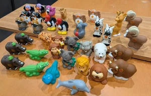 Fisher Price Little People de la A a la Z Aprendizaje Animales de Zoológico Lote 36 Figuras del Alfabeto - Imagen 1 de 7