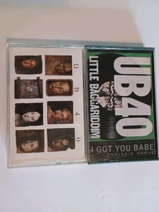UB40 - Self Titled - 1988 Cassette Tape + Little Baggariddim Cassette Lot - Bild 1 von 13