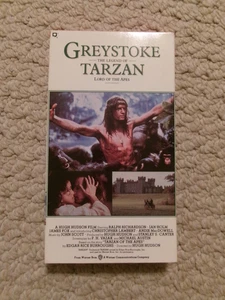Greystoke The Legend of Tarzan Lord of the Apes-VHS Tape-1984-EUC - Picture 1 of 2