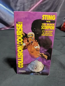 WCW Starrcade 1990 Collision Course VHS Wrestling Rare Sting Ric Flair WWE WWF - Picture 1 of 6
