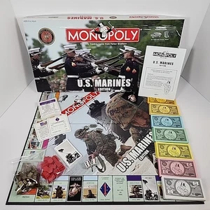 Monopoly U.S. Marines Corps USMC Edition Militär Brettspiel 2005 Hasbro - Bild 1 von 24