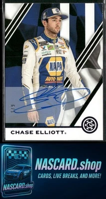 2020 Panini Chronicles #7 Chase Elliott Chronicles Autographs Purple #1/9 - Image 1 of 2
