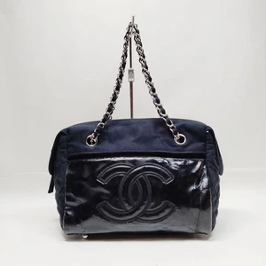 Chanel Hand Bag Black Nylon 4730064 - Imagen 1 de 11