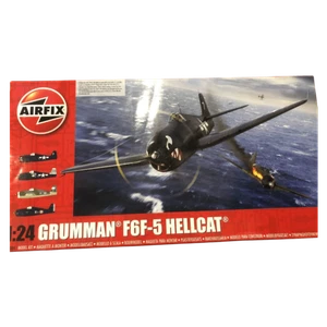 AIRFIX 1/24 GRUMMAN F6F-5 HELLCAT Modellbausatz - gut, ungebaut - Bild 1 von 2