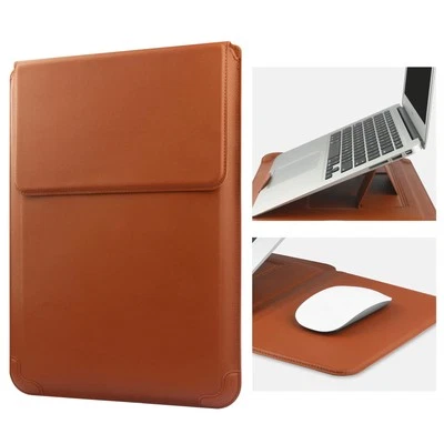 15.6'' Housse pour Laptop Cuir Étui Case Compatible avec MacBook Pro 16 2021 ... - Photo 1/4