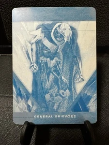 2024 Topps Masterwork Star Wars General Grievous Printing Plate 1/1 - Picture 1 of 4