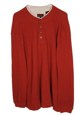 Wolverine Men’s XL Thermal Henley Waffle Knit Double Layer Cold Weather Shirt - Image 1 of 4