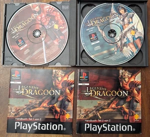 DEUTSHE KAUF VERSION ! The Legend of Dragoon PS1 Spiel Sony Playstation 1 PSX - Bild 1 von 7