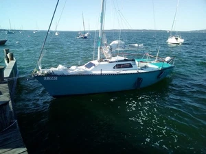 Segelboot mit Trailer GIB SEA 80+ am Ammersee - Bild 1 von 5