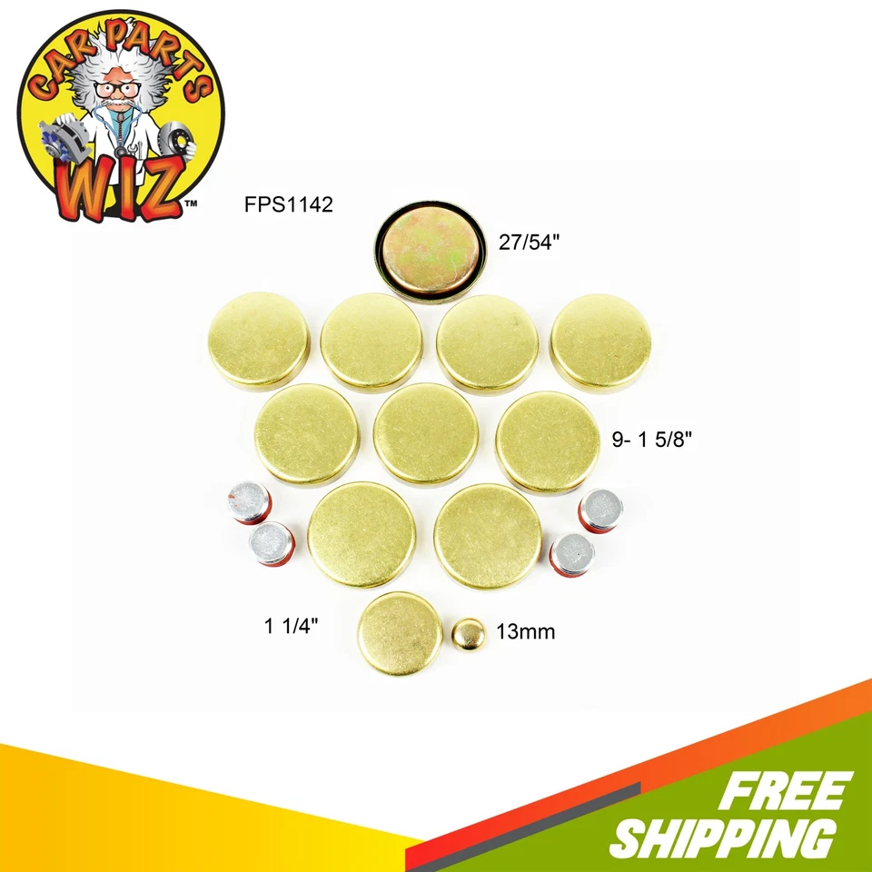 Kit de enchufe de expansión del motor para 76-03 Chrysler Aspen B100 5,2 L Magnum Magnum HD Foto 1 de 1