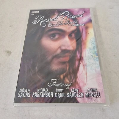 Russell Brand - On The Record - Uncensored - DVD - New & Sealed - Free P&P - Image 1 of 4