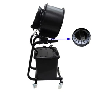 Industrial Spray Fan Humidification Cooling Electric Fan 110V 1400RPM w/ Wheels - Picture 1 of 24