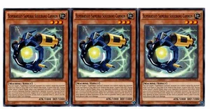 Yugioh - 3X cannone super pesante Samurai Soulbang - comune - UNL - NECH-EN013 - quasi nuovo - Foto 1 di 1