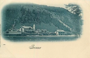 Postcard Brenner South Tyrol Undivided C. 1906 Unposted - Picture 1 of 2
