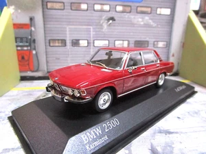 BMW 2500 " Neue Klasse " E3 Limousine Stufenheck 1968 rot red Minichamps 1:43 - Bild 1 von 5