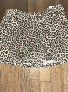 Zara Cheetah Print Kids Skort Size 13 14 - Picture 1 of 4