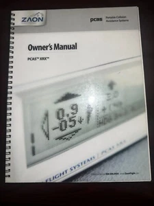 Zaon PCAS XRX manual bound copy in great condition - Picture 1 of 4
