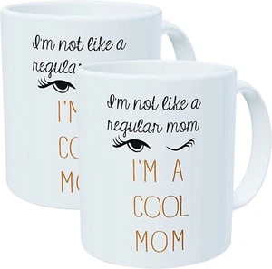 Tazza per mamma - Non sono come una mamma regolare, sono una mamma cool - tazza mamma fantastica - Foto 1 di 2