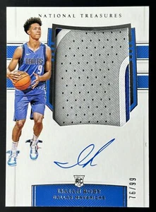 2019-20 Panini National Treasures Isaiah Roby /99 True Rookie Patch Auto #105  - Picture 1 of 2