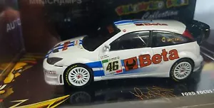 1:43 Rossi / Cassina Ford Focus RS WRC BETA Monza RAC Rally 2007 Minichamps. - Picture 1 of 1