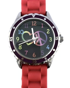 ACCUTIME WATCH CORP Love Peace & Harmony Rainbow farbiges Armband 0112 - Bild 1 von 7