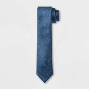 Men's Hash Tie - Goodfellow & Co One Size BLUE NWT - Picture 1 of 2