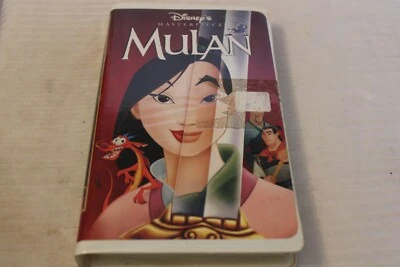Mulan (VHS, 1999) Disney Clam Shell Masterpiece Collection, Liu Yifei Donnie Yen - Image 1 of 3