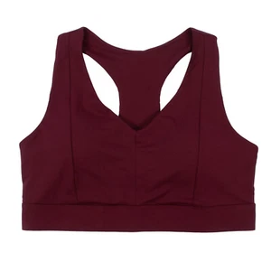 FABLETICS Damen Sport BH On-The-Go Midi Medium Sports Bra Dunkelrot / 1X (50) / - Bild 1 von 4