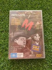 M :- Cult Classic by Fritz Lang DVD All Regions *NEW/SEALED* - Picture 1 of 2