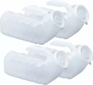 4 Pack Urinals for Men Male Urinal with Odor-Shield Lid - Picture 1 of 8