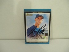 Jimmy Goble autographed 2002 Bowman baseball card
