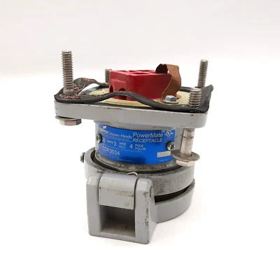 Cooper Crouse Hinds CDR3034 PowerMate Receptacle 30A 3W 4P - Image 1 of 4