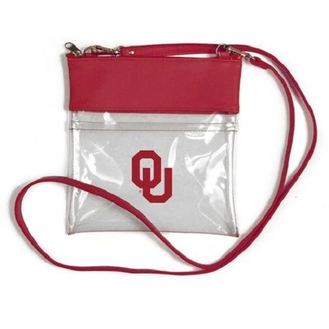 Oklahoma Sooners NCAA Clear Gameday Crossbody Purse Cover