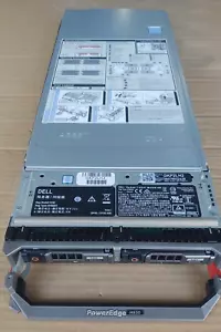 Dell PowerEdge M630 Server Blade 2x E5-2667 v4 8C 3.2Ghz 256GB RAM 2x 300GB SSD - Picture 1 of 3