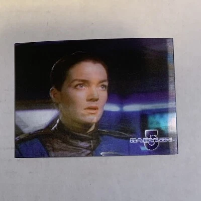 Complete Babylon 5 Chase Insert Lenticular W7 Cmd Susan Ivanova Women of B5 Card - Image 1 of 2