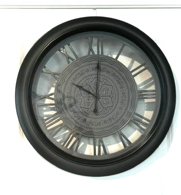 Wall Clock,Elegant,Farmhouse, Charming, Other, Quiet, 20in X 20in X 2 in 2lbs4oz - Image 1 of 4
