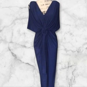 Neu Misa Los Angeles Xenia Blau Abendkleid Kleid Größe XS Neu mit Etikett - Bild 1 von 10