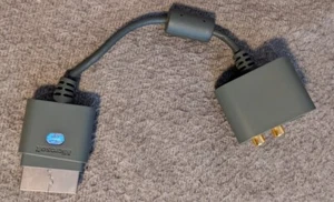 Official Microsoft Xbox 360 Optical Audio Adapter OEM - Picture 1 of 1